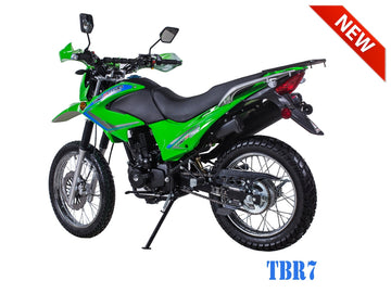 TBR7 Dual-Sport Motorcycle by Tao Motor | 229cc Manual Transmission mississippipowersports